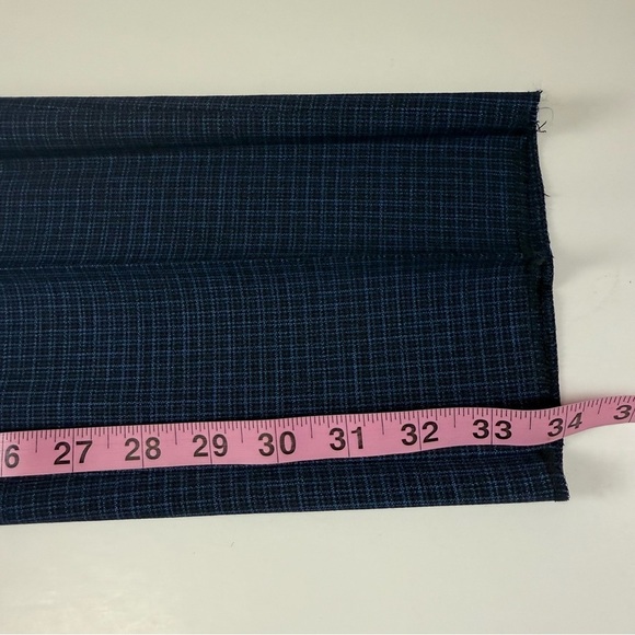 NEW Ted Baker London Pants Mens 31 S Navy Blue Plaid Jerome Dress Pant NWOT - Picture 10 of 10